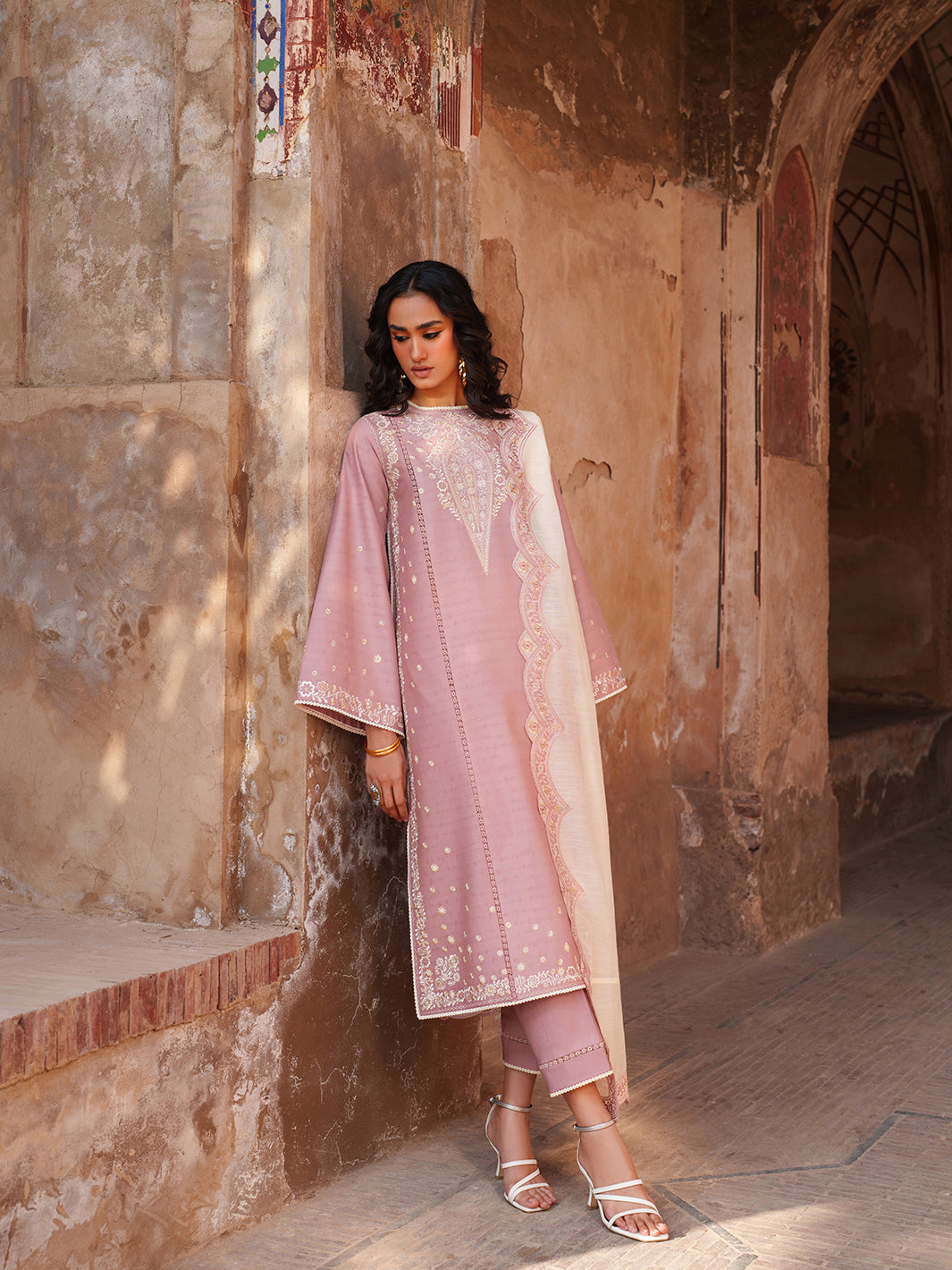 Binilyas | Suroor Eid Pret 26 | 245-B - Luxury Dress - available at Maria Faisal in UK and USA.