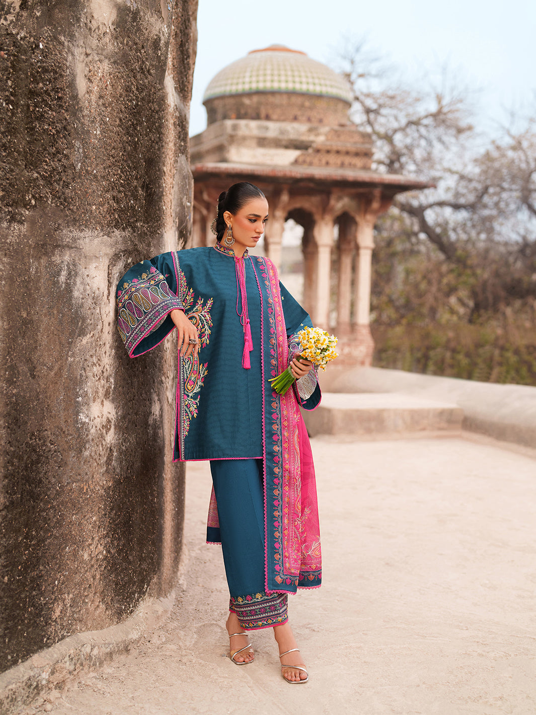 Binilyas | Suroor Eid Pret 26 | 246-A - Luxury Dress - available at Maria Faisal in UK and USA.