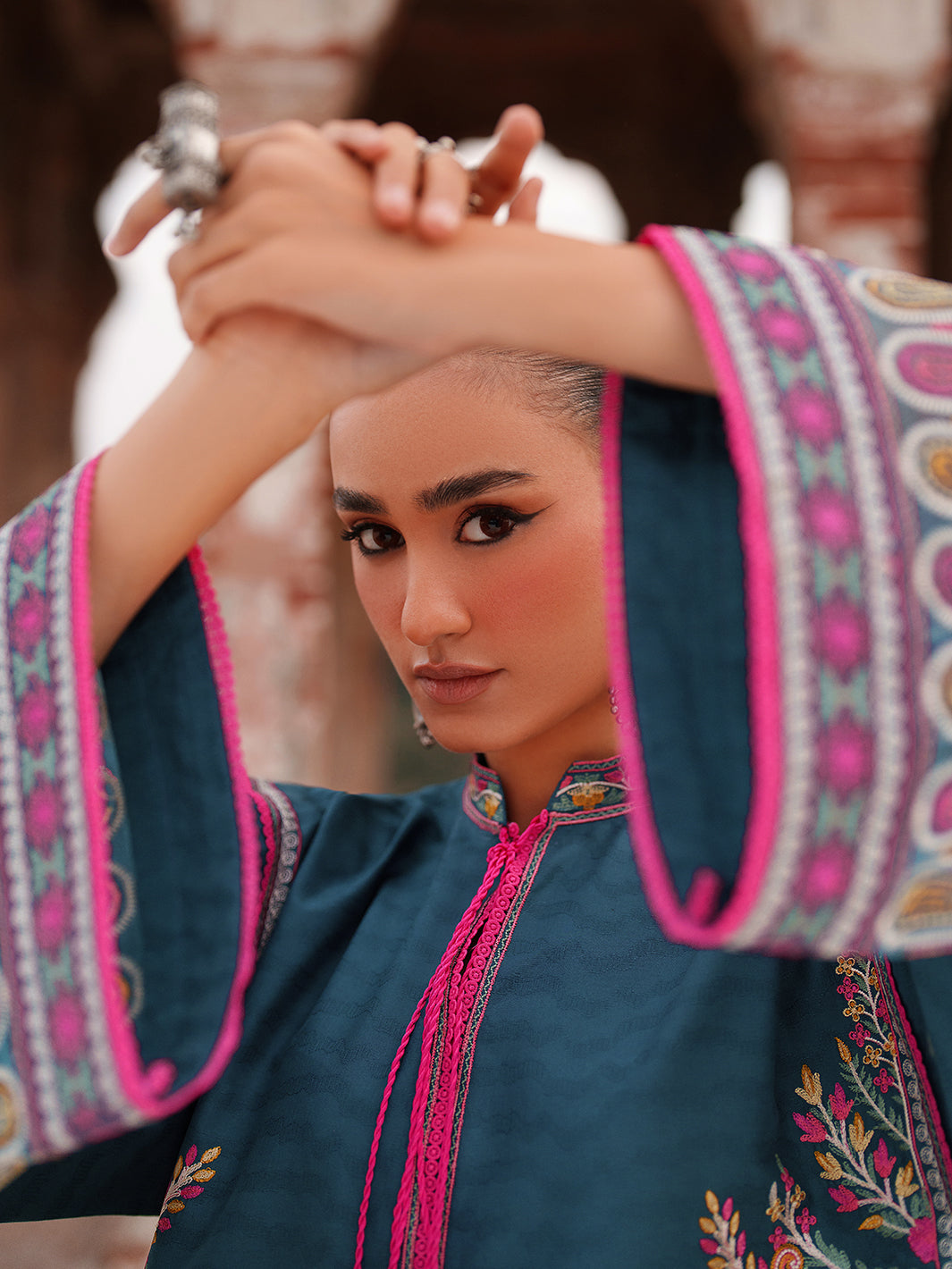 Binilyas | Suroor Eid Pret 26 | 246-A - Luxury Dress - available at Maria Faisal in UK and USA.