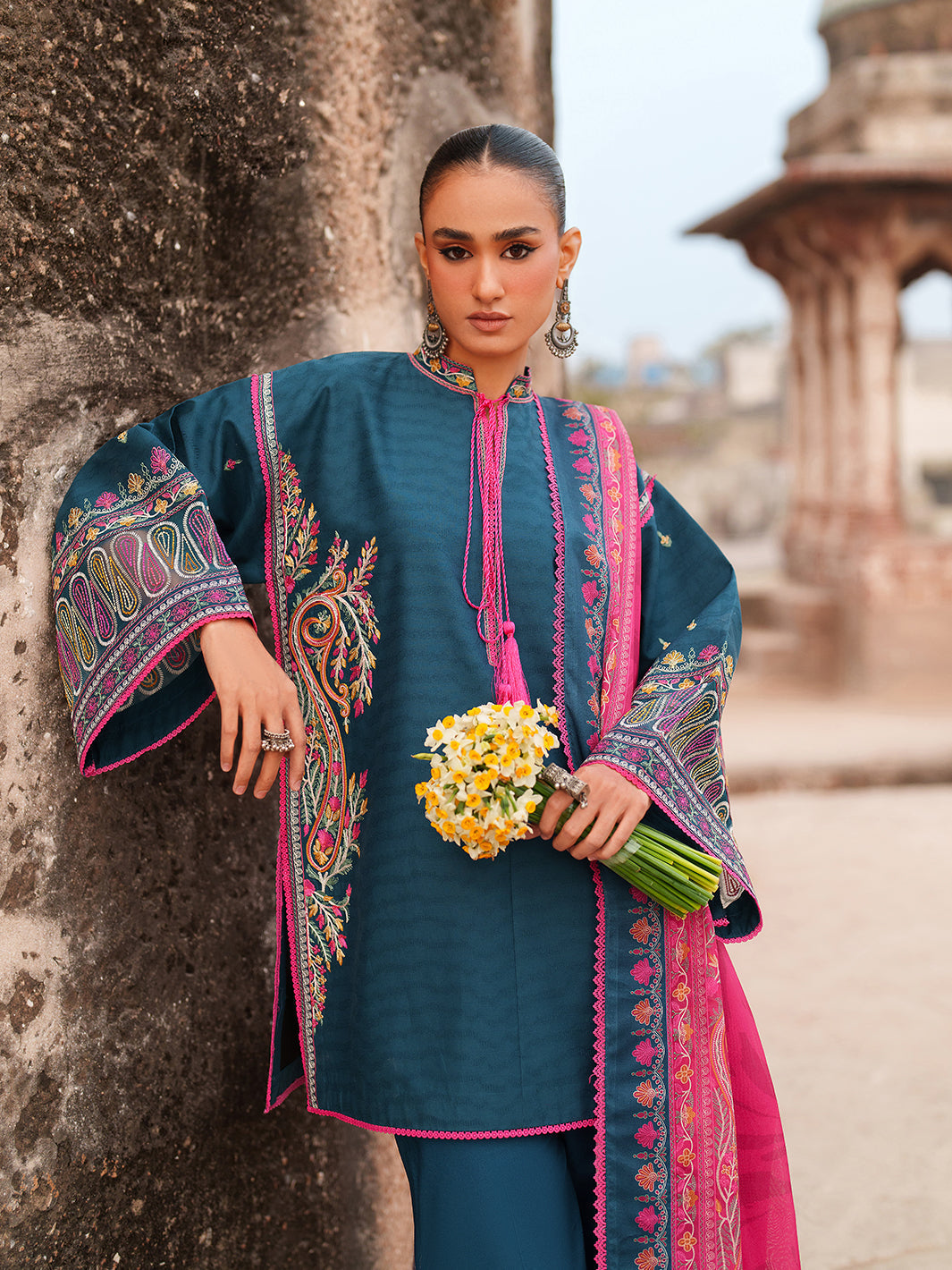 Binilyas | Suroor Eid Pret 26 | 246-A - Luxury Dress - available at Maria Faisal in UK and USA.
