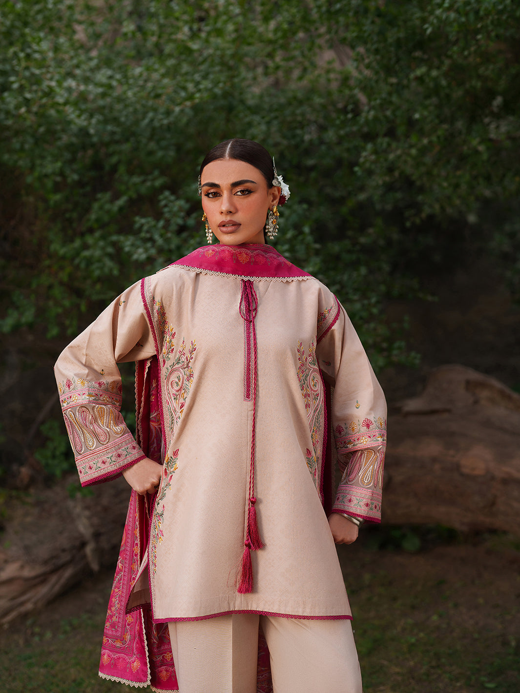 Binilyas | Suroor Eid Pret 26 | 246-B - Luxury Dress - available at Maria Faisal in UK and USA.