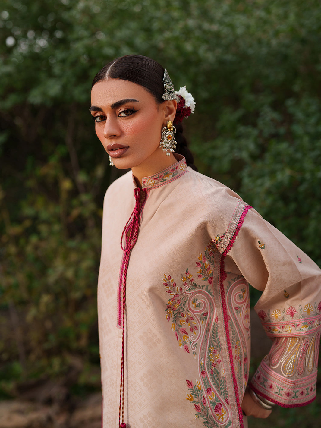 Binilyas | Suroor Eid Pret 26 | 246-B - Luxury Dress - available at Maria Faisal in UK and USA.