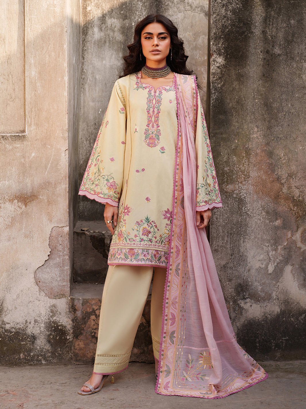 Binilyas | Suroor Eid Pret 26 | 247-B - Luxury Dress - available at Maria Faisal in UK and USA.