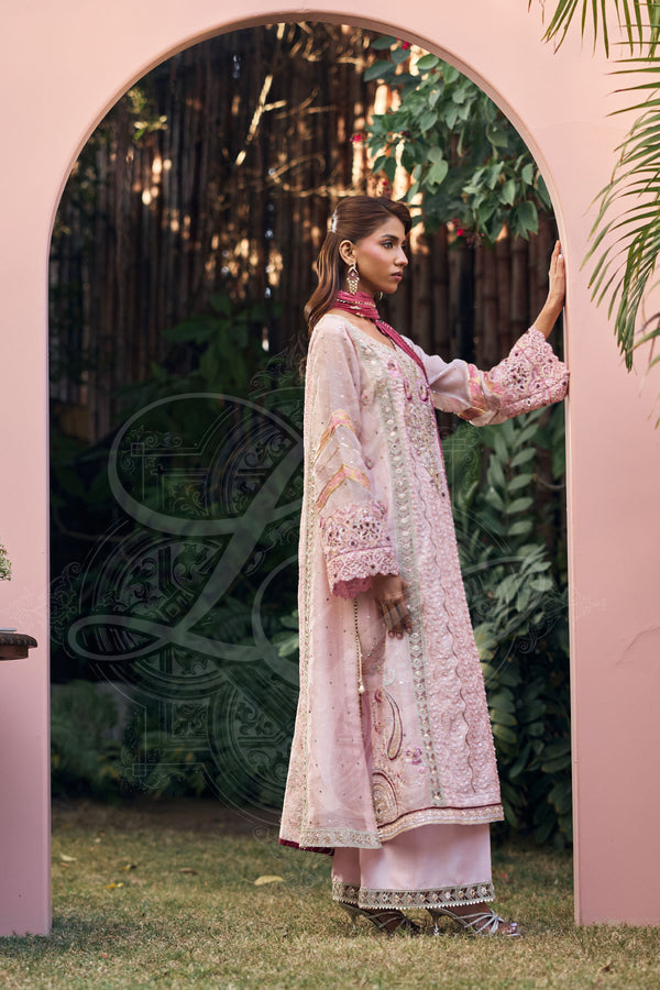 Layla Chatoor | Luxury Pret | Zimal - Luxury Dress - available at Maria Faisal in UK and USA.