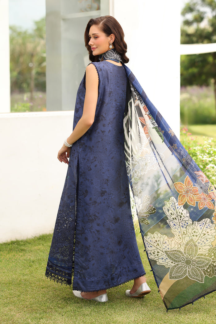 Baroque | Luxury Pret Summer | UF-4227 - Luxury Dress - available at Maria Faisal in UK and USA.