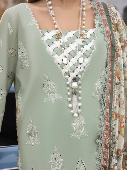 Faiza Faisal | Maya Luxury Lawn | Elena - Maria Faisal