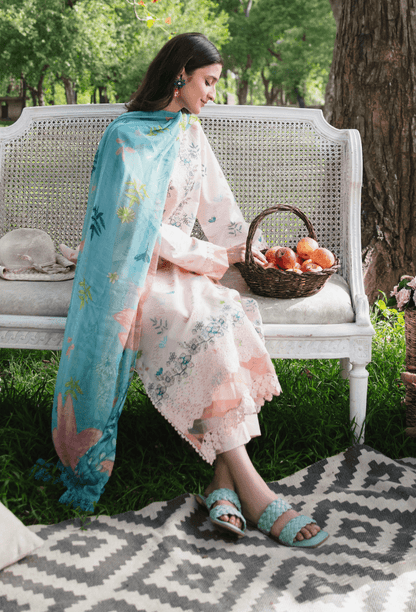 Hum Dum | Summer Breeze 25 | D07 by Maria Faisal - Registered Vendor of : Hum Dum - type : Ladies Clothes - 100% original wedding dresses