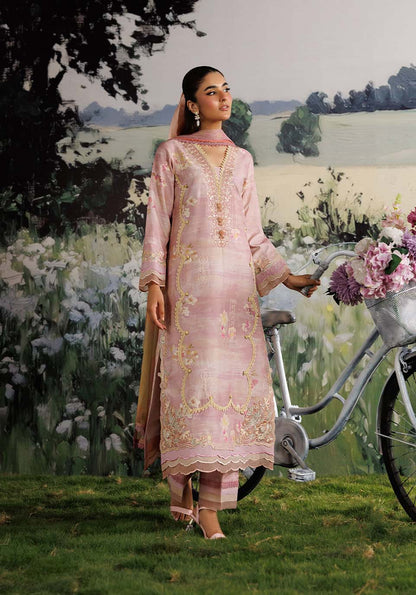 Zarqash | RimJhim The Moonsoon Edit 26 | SHABNAM ZQ002 - Casual Dress - available at Maria Faisal in UK and USA.