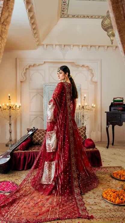 Zebtan | Zircon Wedding Formals | ANARKALI ZQ-09 - Ladies Clothes - Maria Faisal