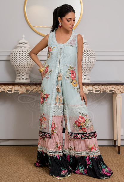 Layla Chatoor | Pret A Porter | LC-41 - Luxury Dress - available at Maria Faisal in UK and USA.