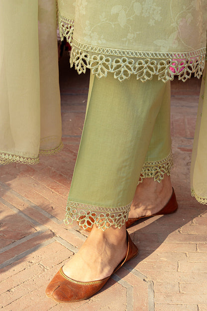 Cross Stitch | Premium Lawn 24 | MISTED GREEN - Ladies Clothes - Maria Faisal