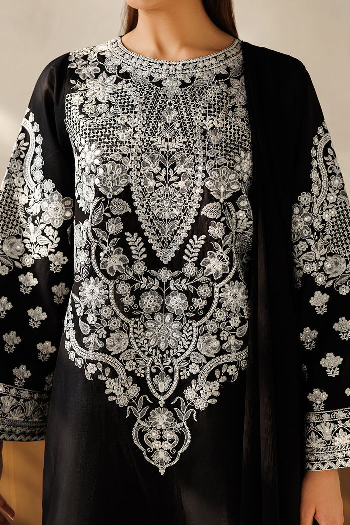 Baroque  | Luxury Pret 26 | PR-1367 - Luxury Dress - available at Maria Faisal in UK and USA.