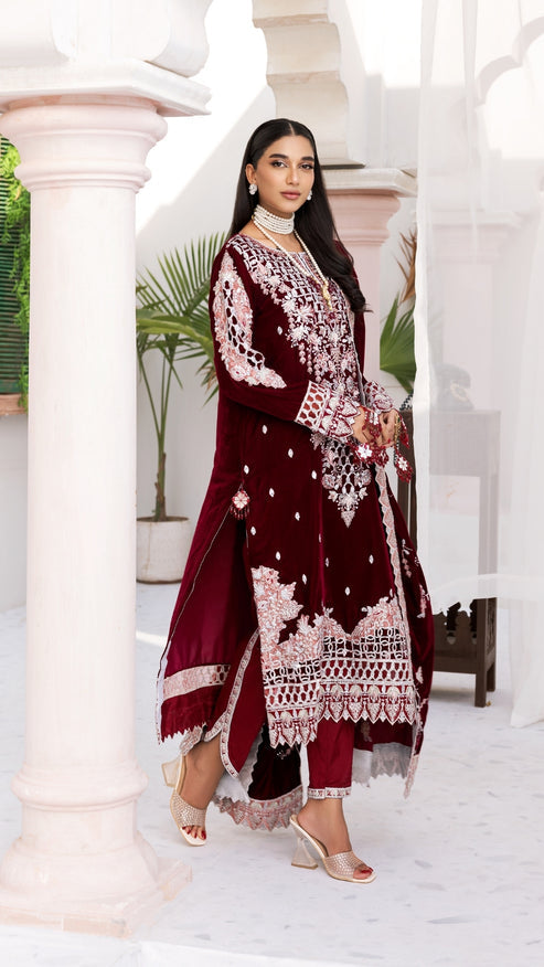 Zebtan | Andaz e Makhmal | ZAM-06 - Ladies Clothes - Maria Faisal