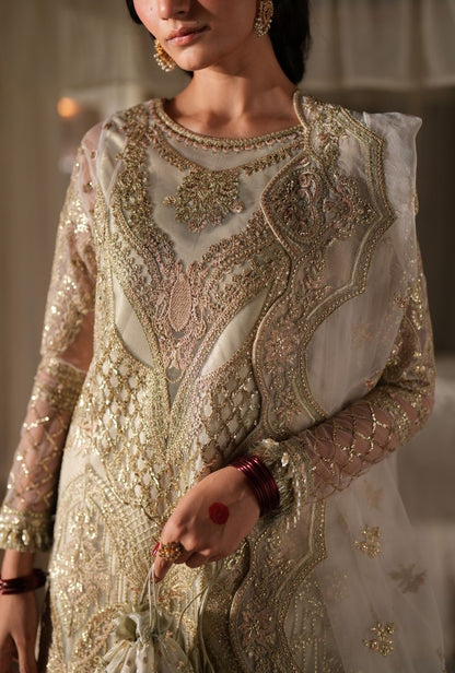 Ajr Couture | Dastan e Ishq | Naghma - Formal Dress - available at Maria Faisal in UK and USA.
