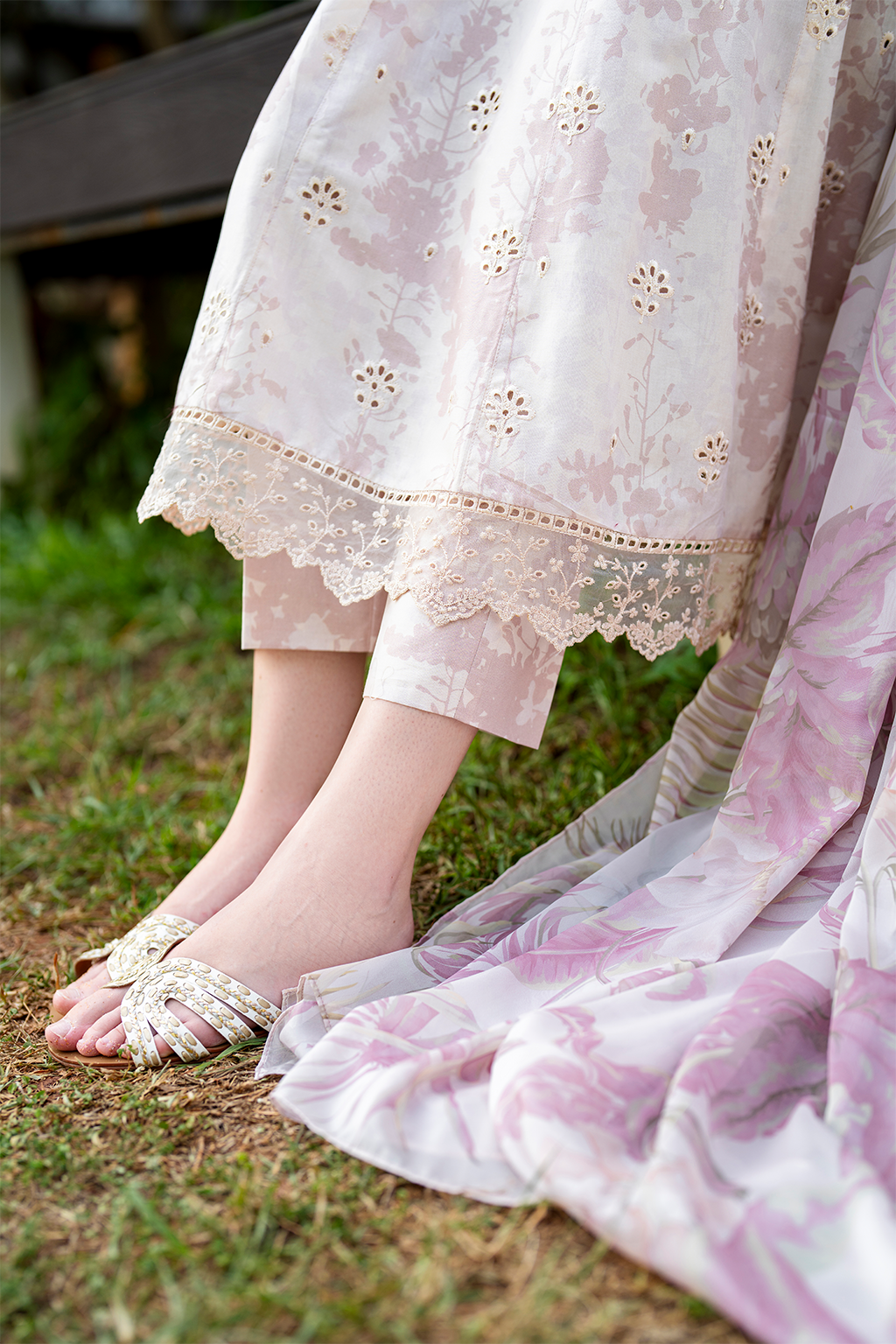 Iznik | lawn 26 | UE-526 - Dress - available at Maria Faisal in UK and USA.