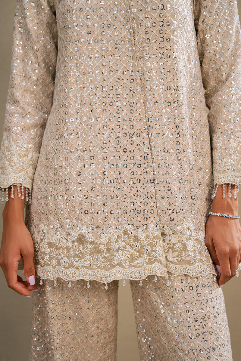 Cross Stitch | Wedding Collection 24 | SCINTILLATING CRYSTAL - Ladies Clothes - Maria Faisal