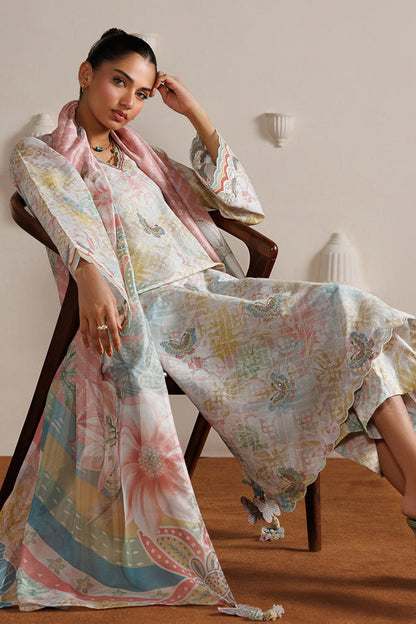 Baroque | Luxury Summer Pret | UF-4526 - Luxury Dress - available at Maria Faisal in UK and USA.