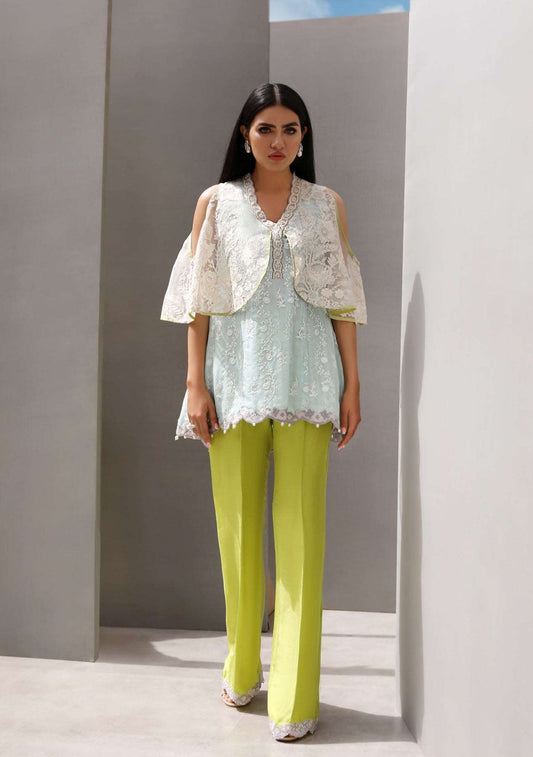 Layla Chatoor | Pret A Porter | LC-05 - Luxury Dress - available at Maria Faisal in UK and USA.