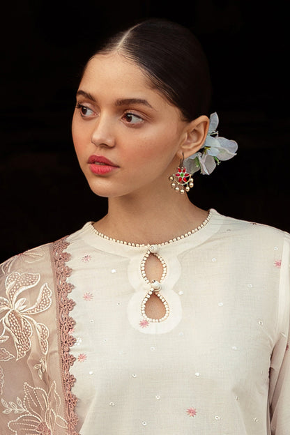 Cross Stitch | Premium Lawn 24 | SPECKLE MESH - Ladies Clothes - Maria Faisal