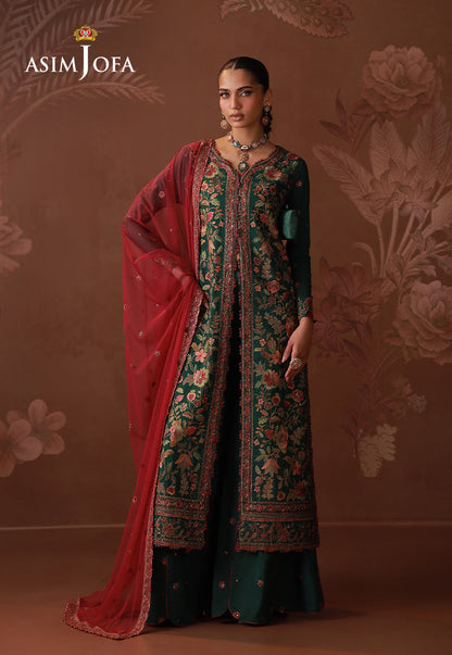 Asim Jofa | Zari Festive Collection | AJULD-08 - Formal Dress - available at Maria Faisal in UK and USA.