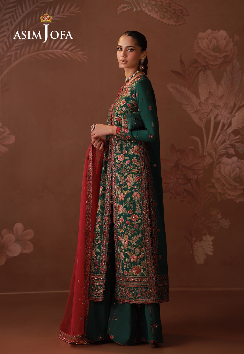 Asim Jofa | Zari Festive Collection | AJULD-08 - Formal Dress - available at Maria Faisal in UK and USA.