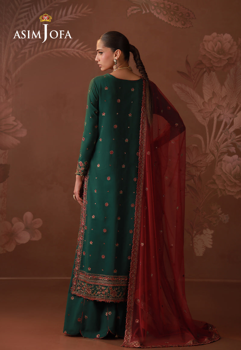 Asim Jofa | Zari Festive Collection | AJULD-08 - Formal Dress - available at Maria Faisal in UK and USA.