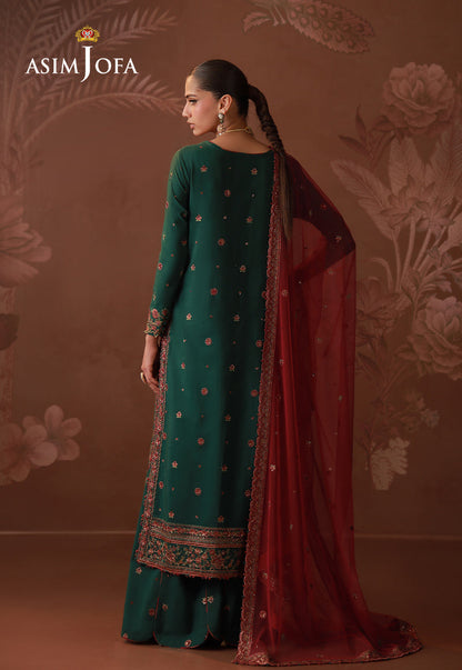 Asim Jofa | Zari Festive Collection | AJULD-08 - Formal Dress - available at Maria Faisal in UK and USA.