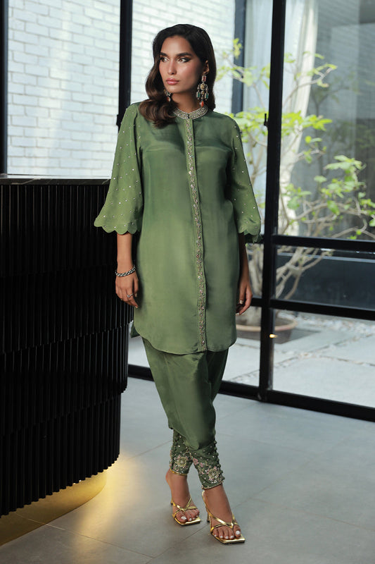 Wardha Saleem | Luxury Pret Traditional Wear | RAYA (2PC) - Ladies Clothes 