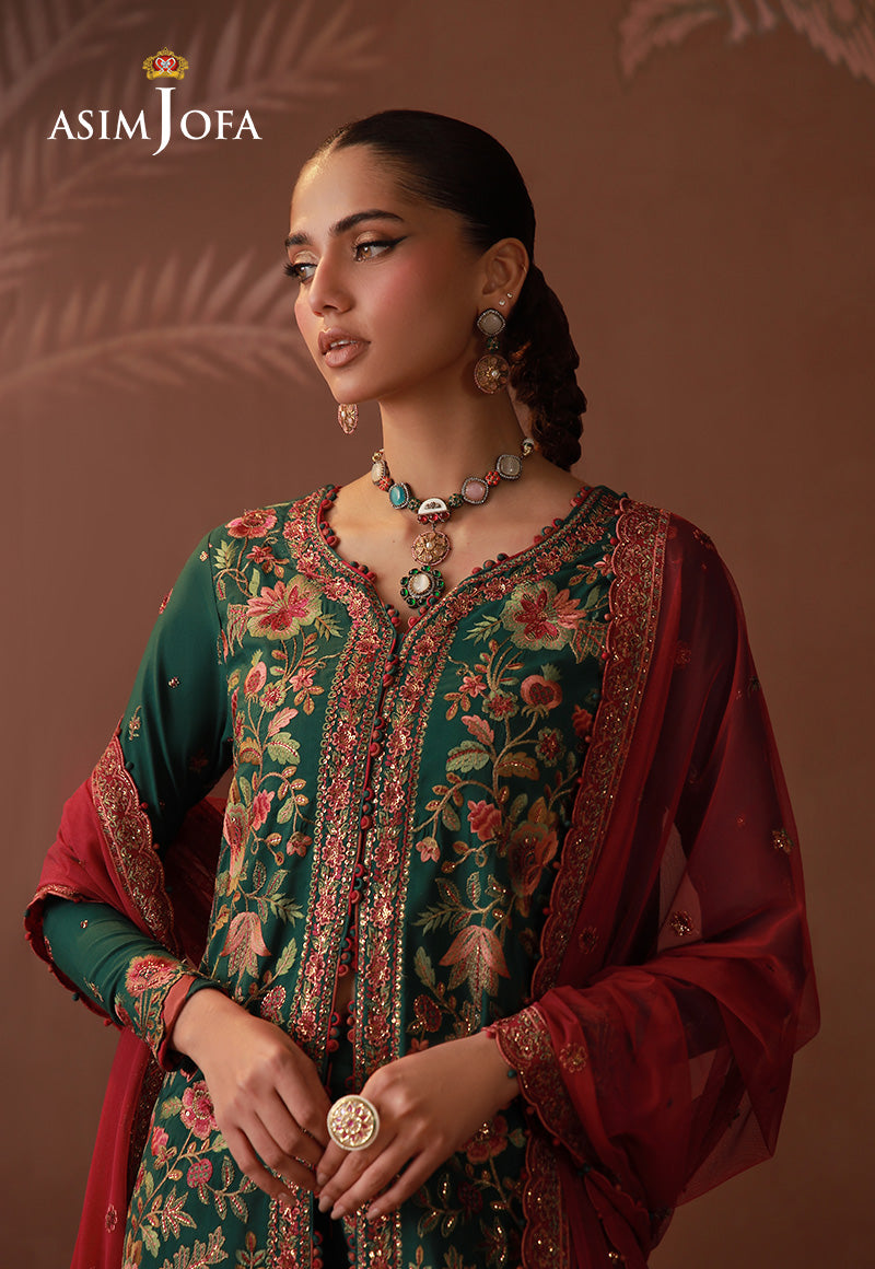 Asim Jofa | Zari Festive Collection | AJULD-08 - Formal Dress - available at Maria Faisal in UK and USA.
