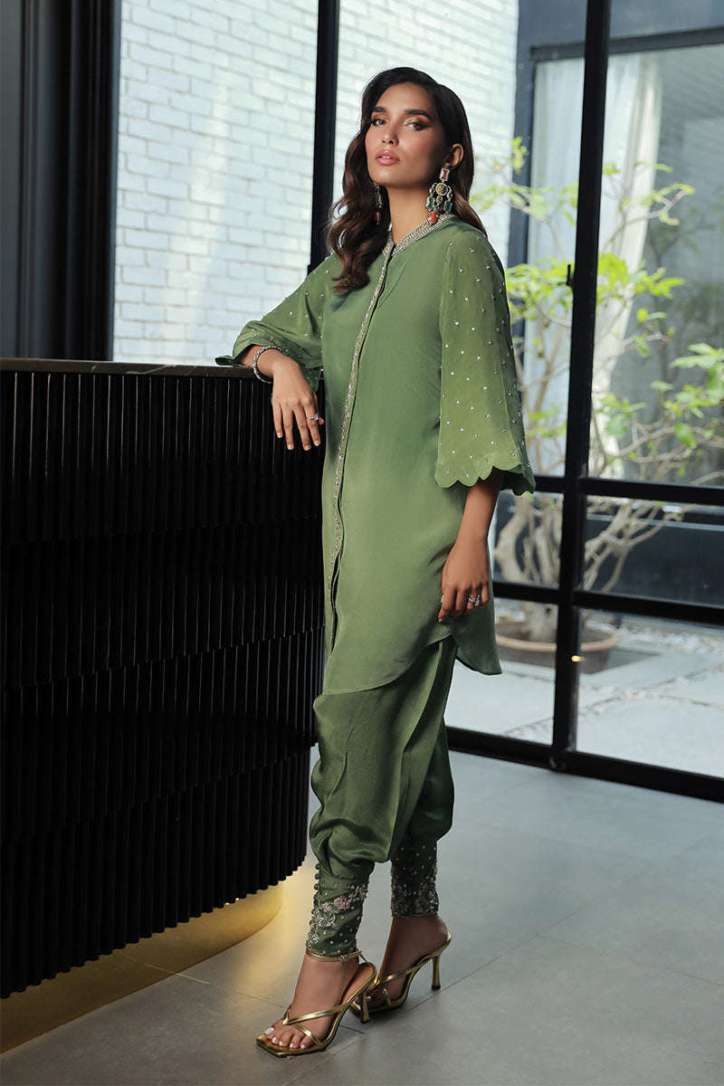 Wardha Saleem | Luxury Pret Traditional Wear | RAYA (2PC) - Ladies Clothes 