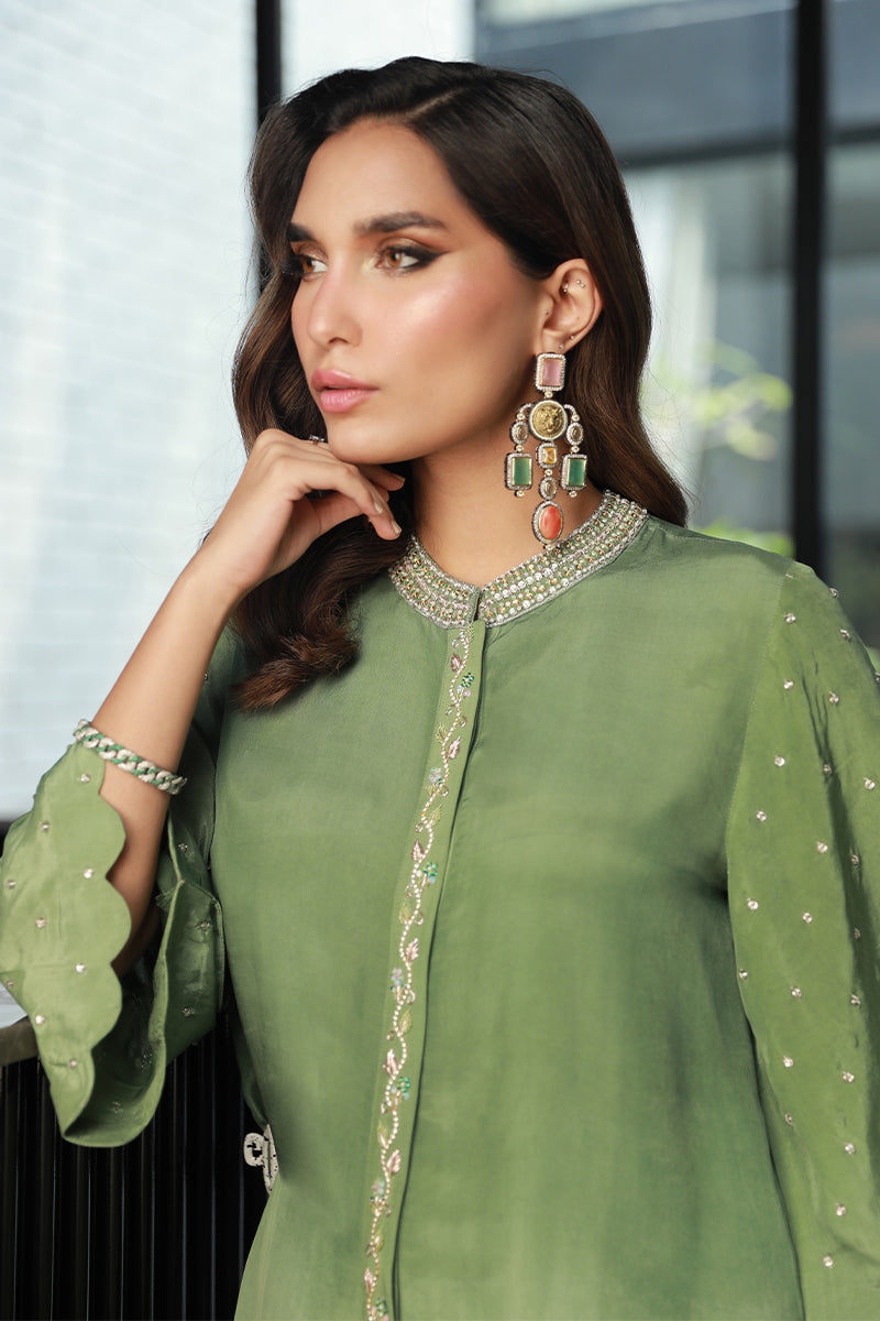 Wardha Saleem | Luxury Pret Traditional Wear | RAYA (2PC) - Ladies Clothes 