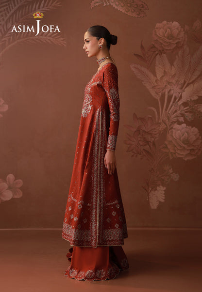 Asim Jofa | Zari Festive Collection | AJULD-02 - Formal Dress - available at Maria Faisal in UK and USA.
