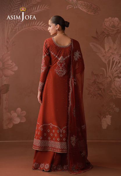 Asim Jofa | Zari Festive Collection | AJULD-02 - Formal Dress - available at Maria Faisal in UK and USA.