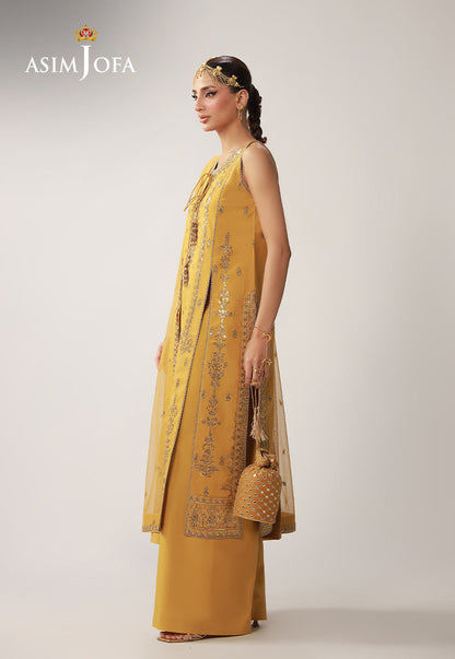 Asim Jofa | Layaan Festive Collection | AJULO-09 - Formal Dress - available at Maria Faisal in UK and USA.