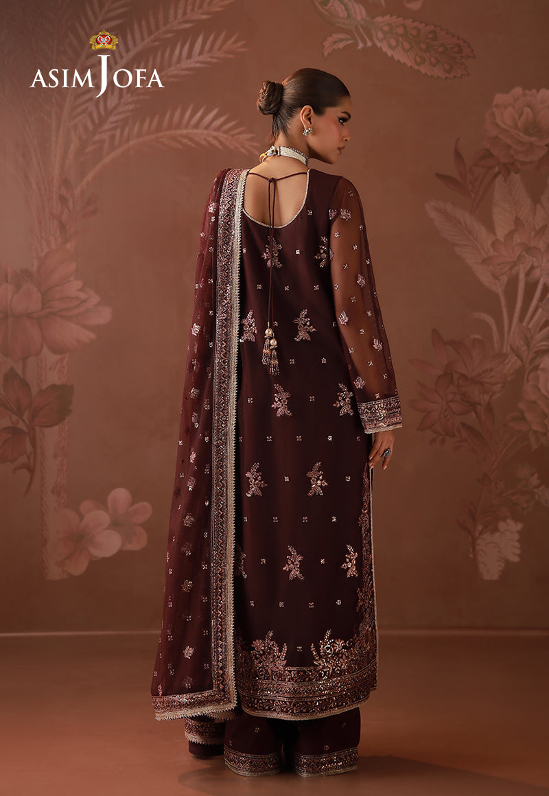 Asim Jofa | Zari Festive Collection | AJULD-07 - Formal Dress - available at Maria Faisal in UK and USA.