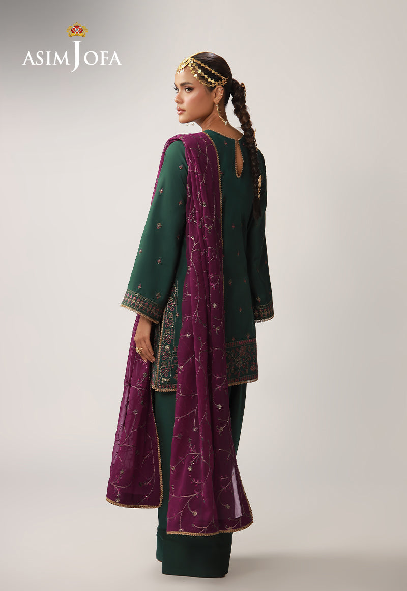 Asim Jofa | Layaan Festive Collection | AJULO-06 - Formal Dress - available at Maria Faisal in UK and USA.