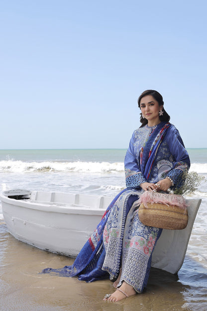 Maryam Hussain | Luxury Lawn 24 | AYRA - Waniyas
