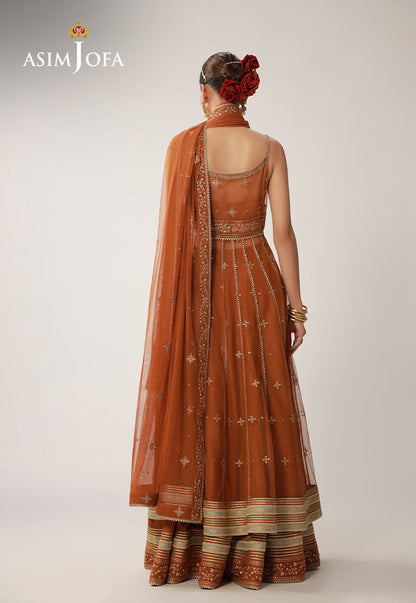 Asim Jofa | Layaan Festive Collection | AJULO-01 - Formal Dress - available at Maria Faisal in UK and USA.