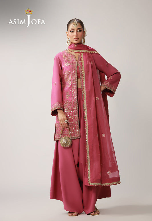 Asim Jofa | Layaan Festive Collection |AJULO-10 - Formal Dress - available at Maria Faisal in UK and USA.