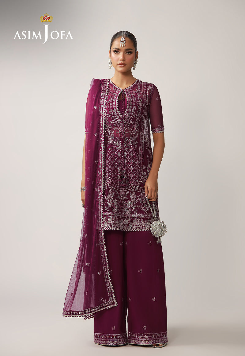 Asim Jofa | Layaan Festive Collection | AJULO-04 - Formal Dress - available at Maria Faisal in UK and USA.