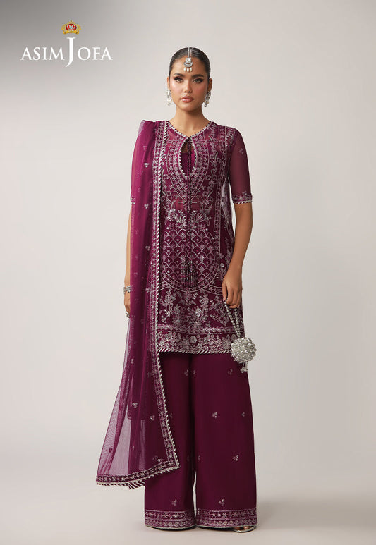 Asim Jofa | Layaan Festive Collection | AJULO-04 - Formal Dress - available at Maria Faisal in UK and USA.