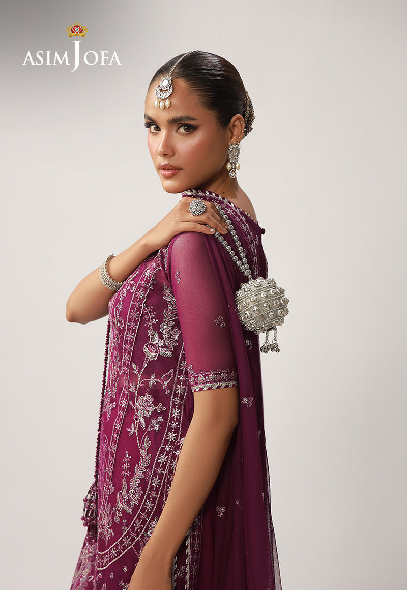 Asim Jofa | Layaan Festive Collection | AJULO-04 - Formal Dress - available at Maria Faisal in UK and USA.