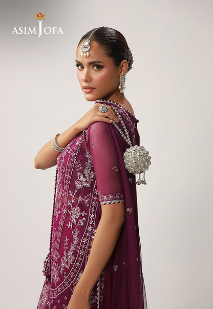 Asim Jofa | Layaan Festive Collection | AJULO-04 - Formal Dress - available at Maria Faisal in UK and USA.