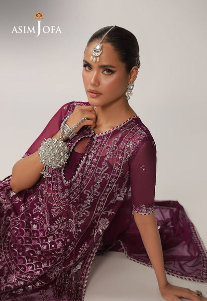 Asim Jofa | Layaan Festive Collection | AJULO-04 - Formal Dress - available at Maria Faisal in UK and USA.