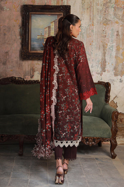 Sahar | Fall 25 | Crimson Amour - Ladies Clothes - Maria Faisal