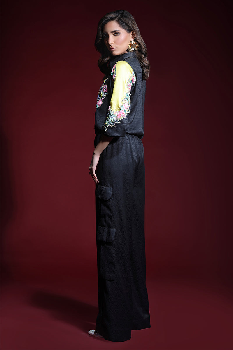 Wardha Saleem | Luxury Pret Fusion Wear | ONYX CORD-SET (2PC) - Ladies Clothes 