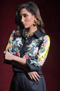 Wardha Saleem | Luxury Pret Fusion Wear | ONYX CORD-SET (2PC) - Ladies Clothes 