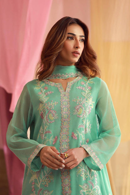 Sahar | Luxe Pret 25 | Mint Petal by Maria Faisal - Registered Vendor of : Sahar - type : Ladies Clothes - 100% original wedding dresses