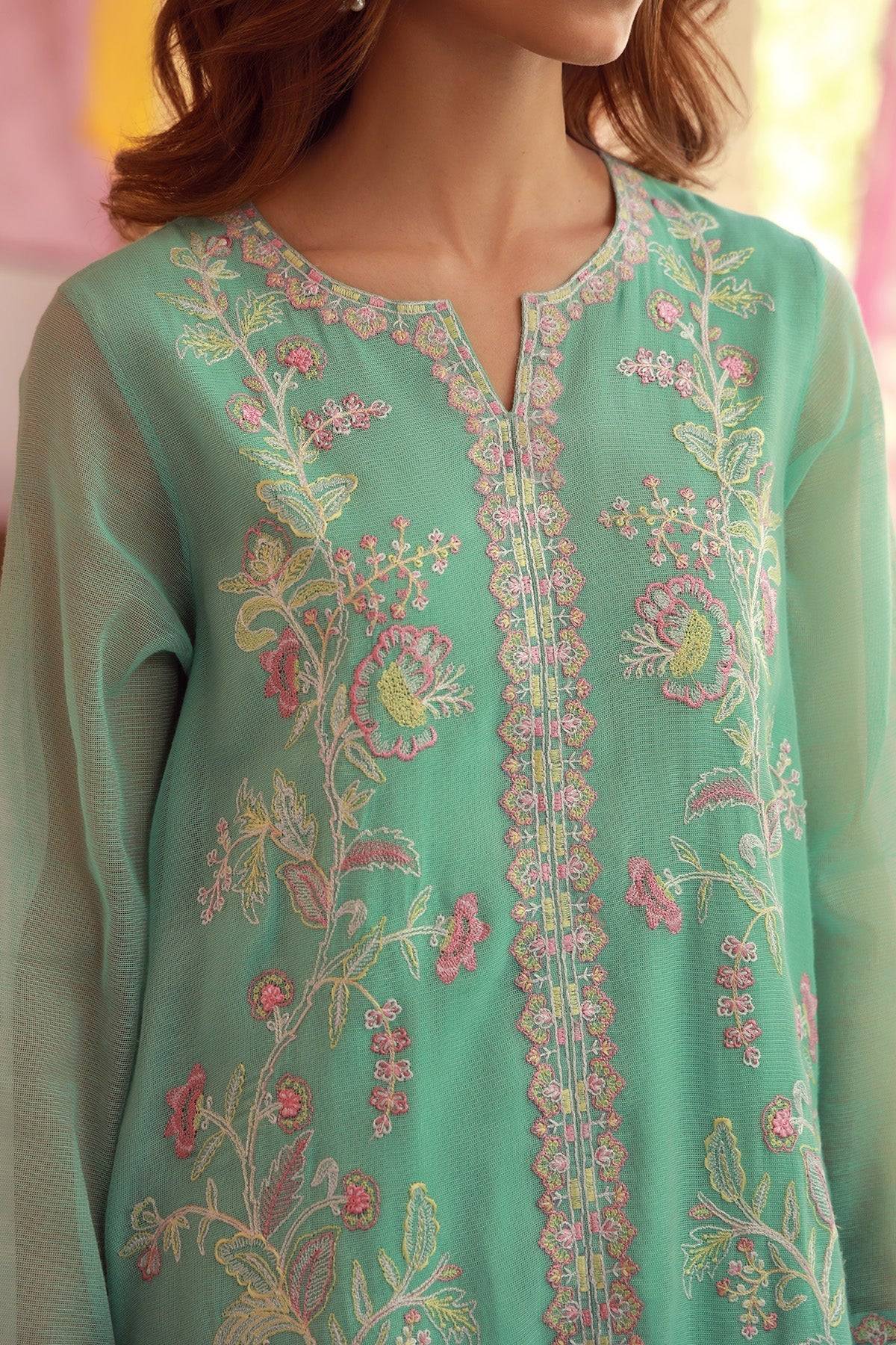 Sahar | Luxe Pret 25 | Mint Petal by Maria Faisal - Registered Vendor of : Sahar - type : Ladies Clothes - 100% original wedding dresses