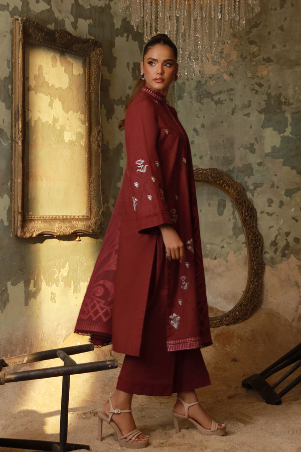 Sahar | Fall 25 |Royal Berry - Ladies Clothes - Maria Faisal